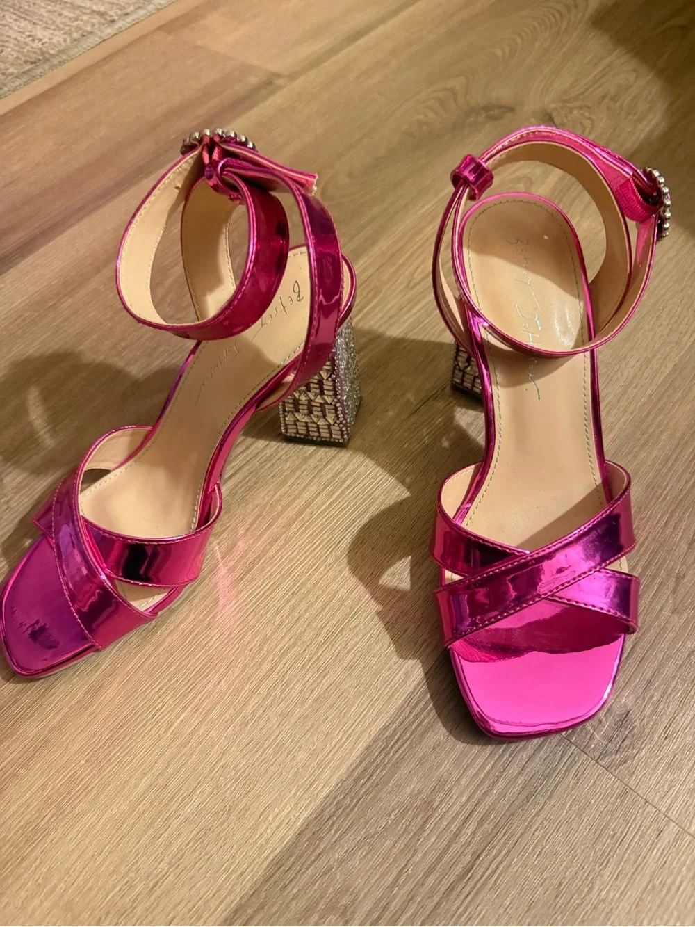 Betsey Johnson bold metallic